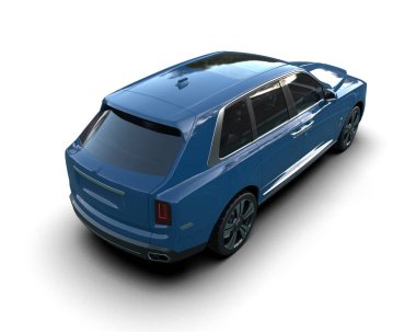 Daha az genel bir konsept arabanın 3 boyutlu çizimi