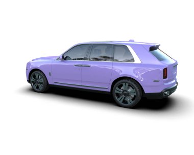 lüks mor modern araba