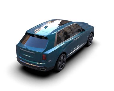 Bir markanın 3 boyutlu görüntülemesi - daha az genel SUV