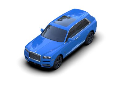 Lüks modern araba. 3 Boyutlu Hazırlama