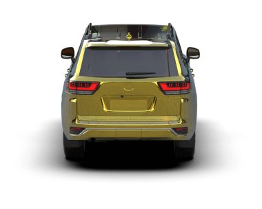 Modern cip gölgeli beyaz arka planda izole edildi. 3d oluşturma.