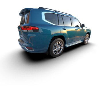 Bir markanın 3 boyutlu tasarımı - daha az jenerik SUV arabası