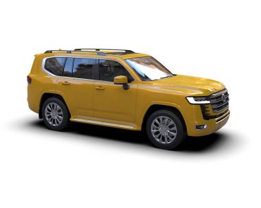 Sarı lüks modern cip - ön manzara