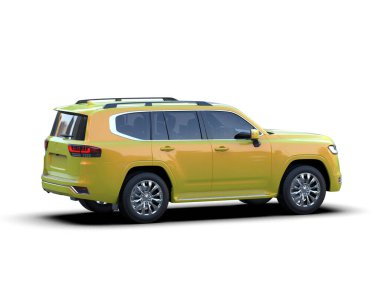 Beyaz arka planda modern lüks aile cipi