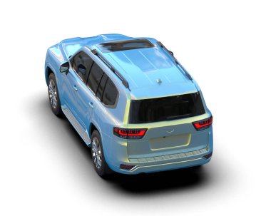 Daha az genel bir konsept arabanın 3 boyutlu çizimi