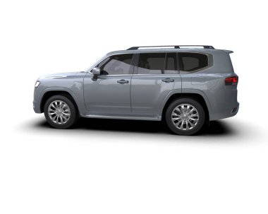 modern SUV arabası - ön görünüm