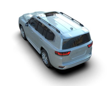 Araba arka planda izole. 3D görüntüleme - illüstrasyon, 3d - resim