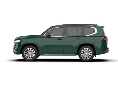 araba beyazda izole edildi