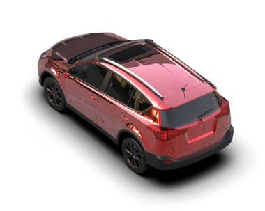 Bir markanın 3 boyutlu tasarımı - daha az jenerik SUV arabası