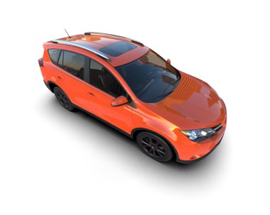 Daha az genel bir konsept arabanın 3 boyutlu çizimi