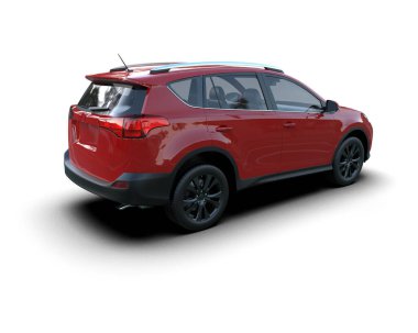 Bir arabanın 3 cg görüntüsü.