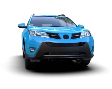 kompakt şehir mavi SUv