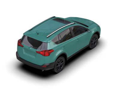 Bir markanın 3 boyutlu görüntülemesi - daha az genel SUV