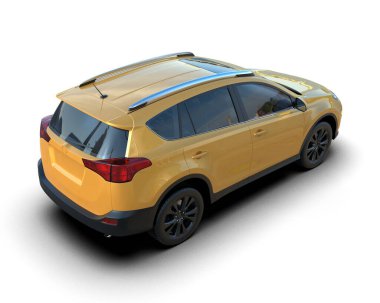 Modern cip beyaz arka planda izole edildi. 3d oluşturma