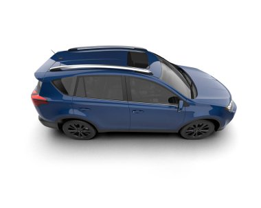 3 boyutlu bir marka - jenerik SUv sunumu