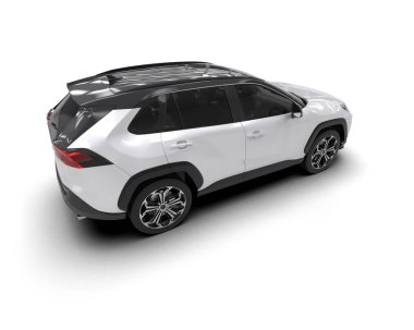 modern kompakt araba - arka görünüm