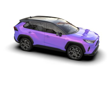 Tula, Rusya. Ocak 3 0, 2 0 2: Toyota r 2 2 2 0, Soyutlanmış arka planda premium aile cipi.