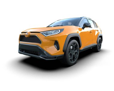 kompakt spor araba ailesi Sedan 3 d illüstrasyon