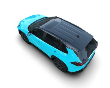 Daha az genel bir konsept arabanın 3 boyutlu çizimi