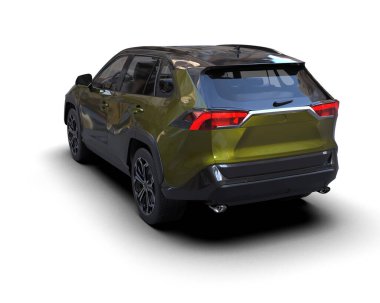 modern kompakt araba - araba - 3D render