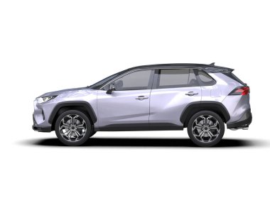 Beyaz arka plan üzerinde izole Suv araba