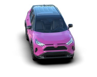 Arkası pembe renkli modern cip.