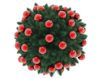 Coronavirus covid - 19, 3 boyutlu görüntüleme