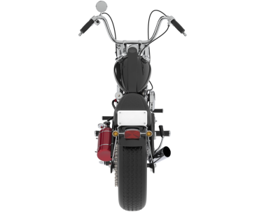 Modern scooter beyaz arkaplanda izole edildi