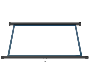 Siyah arkaplanda boş ilan panosu