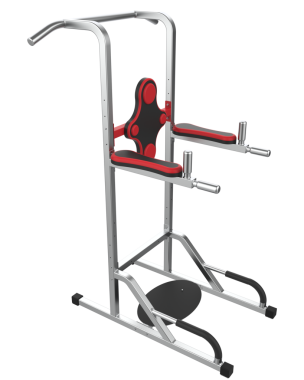 Beyaz arka plan üzerinde izole jimnastik salonu makine