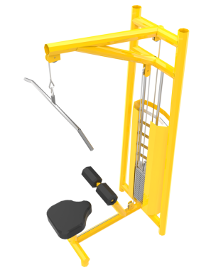 Bir jimnastik makinesinin 3 boyutlu görüntüsü