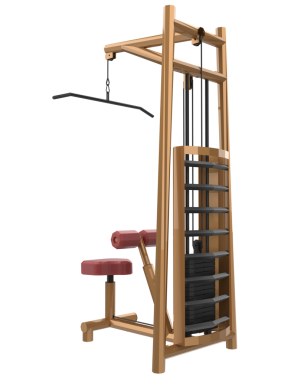 Modern fitness spor salonu iç tasarımı beyaz arka planda izole