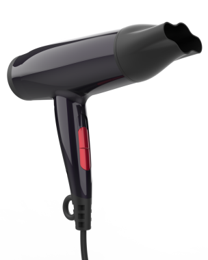 Elektrik kurutucusunun vektör illüstrasyonu.