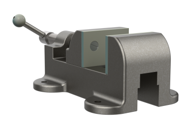 Beyaz zemin üzerinde metal fren.