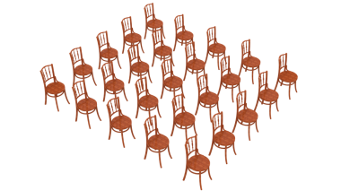 Kalpten yapılmış 3 kalp.