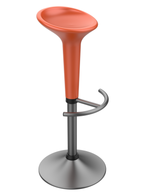 Modern ofis masa lambası. beyaz arkaplanda izole