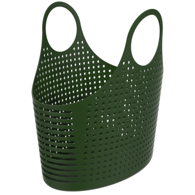 Siyah arka planda plastik torba.