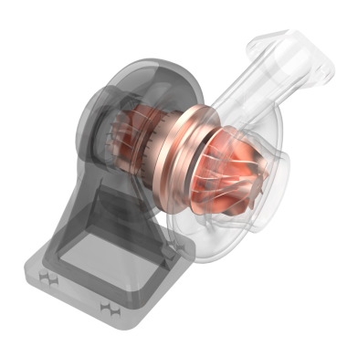 Beyaz arka planda izole edilmiş 3 boyutlu elektrikli araba çizimi