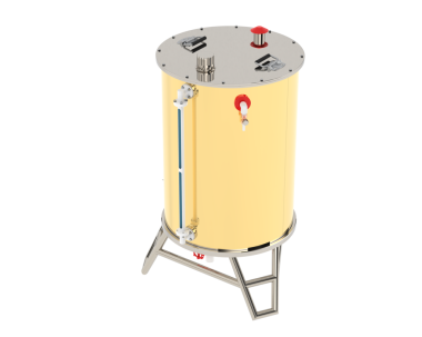 Beyaz arka planda modern elektrik motoru
