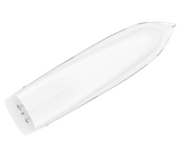 Beyaz şampuan şişesi izole edilmiş.