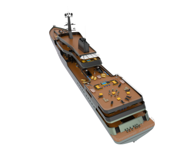 3D cg gemi oluşturma