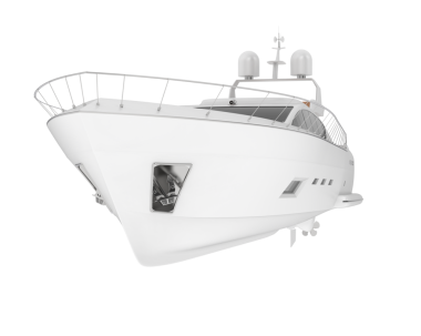 Bir teknenin 3 cg görüntüsü