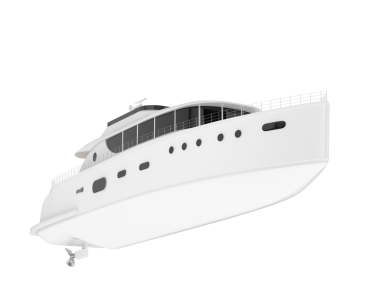 Bir geminin 3 boyutlu çizimi