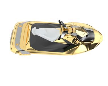 Çatıda araba kazası.