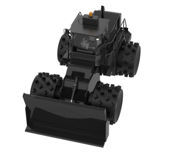 Beyaz arkaplandaki robot kol