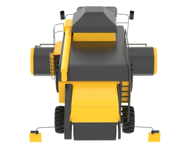 Modern scooter beyaz arka planda izole edilmiş. 3D görüntüleme - illüstrasyon