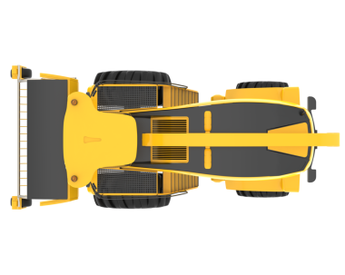 beyaz zemin üzerine sarı araba.