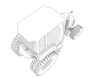 Siyah arkaplanda araba motoru