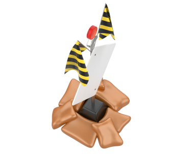 Bir kağıda dolma kalem.