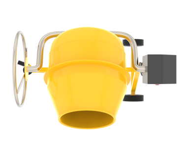 Sarı hava kutusu ve sapı.